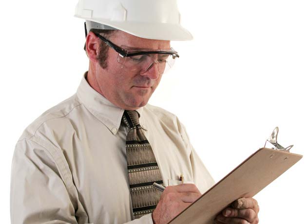 photo of a building inspector